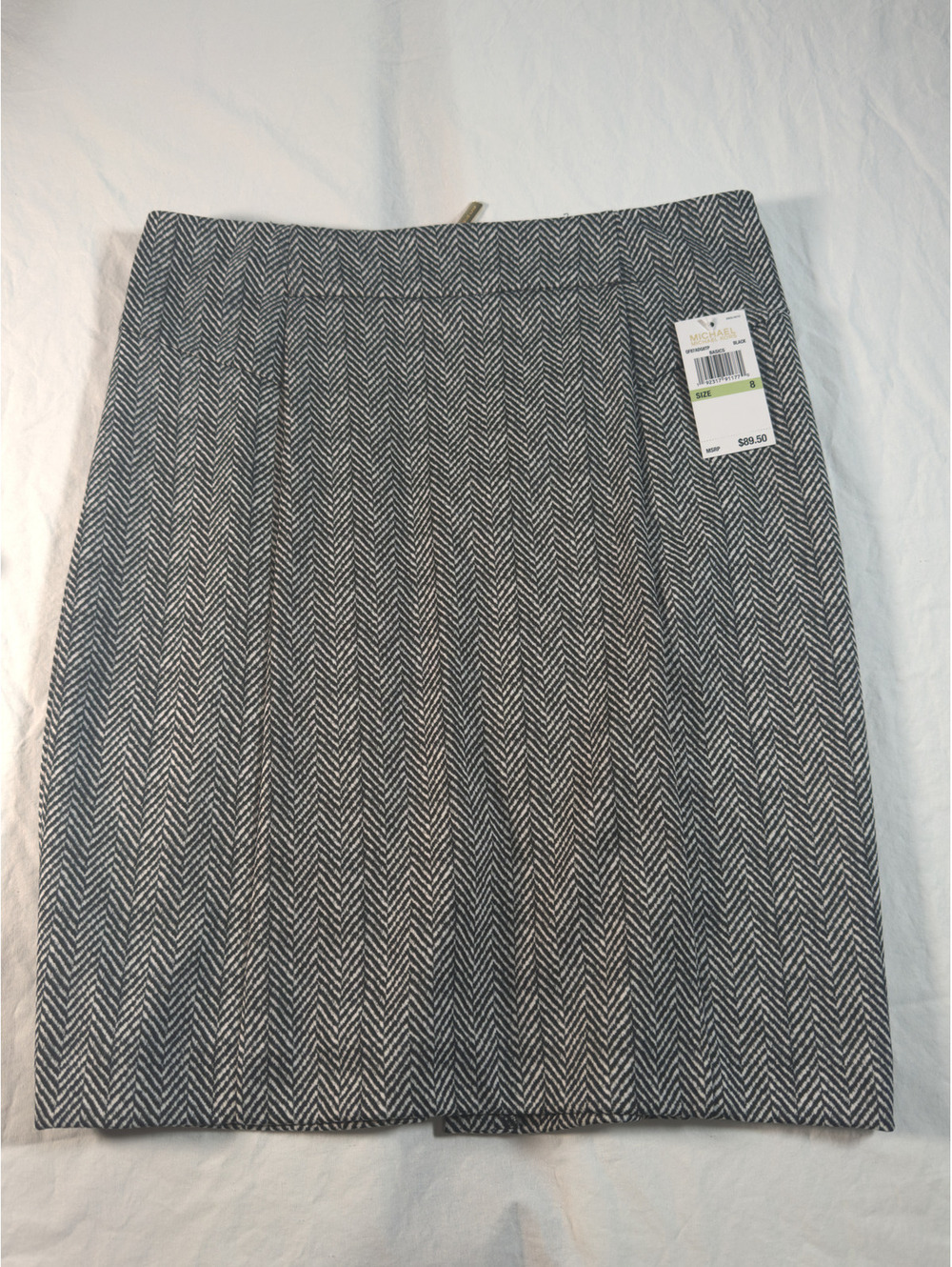NWT Michael Kors houndstooth skirt size 8